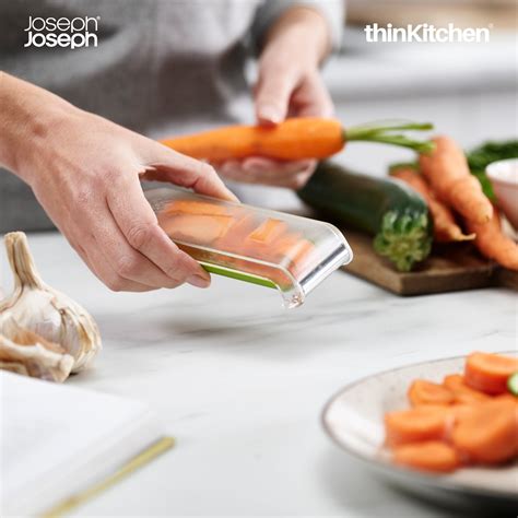 Buy Joseph Joseph Peelstore Waste Collecting Peeler Green Online at ...