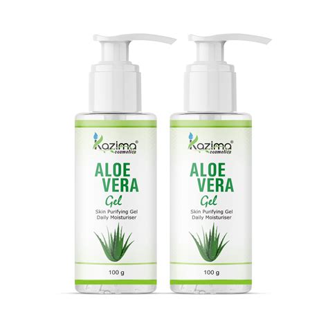 KAZIMA Aloe Vera Gel Raw - 100% Pure Natural Gel - Ideal for Skin, Face ...