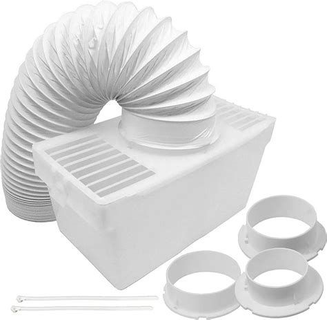 SPARES2GO Tumble Dryer Vent Kit Universal 1.5m Venting Duct Hose ...