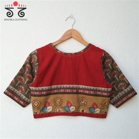 Pen Kalamkari Blouses – Spatika Clothing