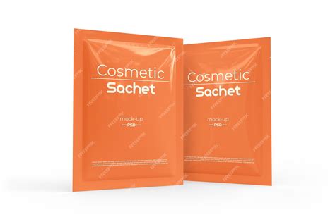 Cosmetic Sachet Mockup Psd Matt