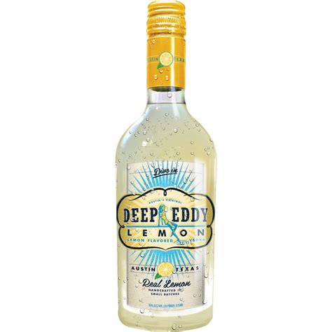 Deep Eddy Lemon Flavored Vodka, 375 ml Bottle, 35% ABV - Walmart.com