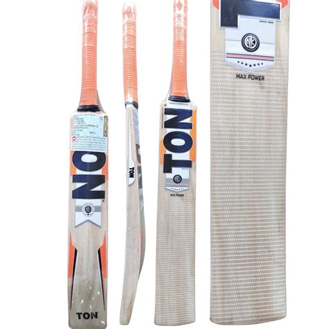 SS Ton Max Power Kashmir Willow Cricket Bat Standard Size – Bulkrate Sport