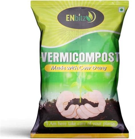 ENBITZ 5kg Organic Vermicompost Manure for Plants Soil Price in India ...