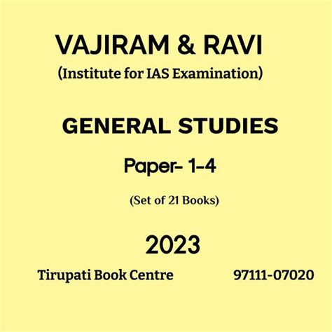 Vajiram Ravi Books - Buy Vajiram Ravi Books Online at Best Prices In ...