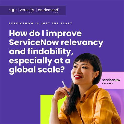 #servicenow#Veracitybyrgp | Melissa Goldstein