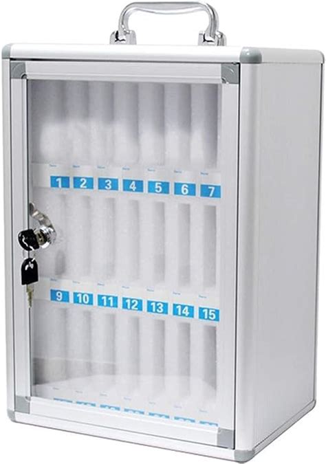 Bellveen® Cell Phone Locker 24 Slots Metal Mobile Phone Storage Box ...