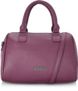 Buy Caprese Women Purple Satchel Plum Online @ Best Price in India ...