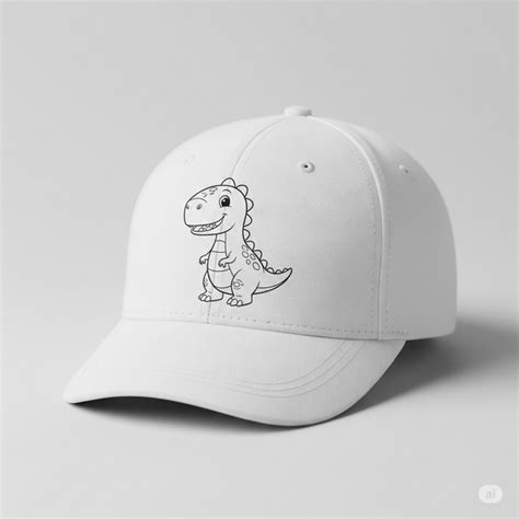 Cute Dinosaur Coloring Cap – Colourstory