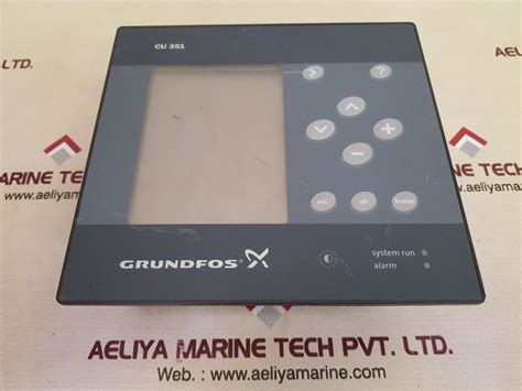 Grundfos Cu 351O Controller Panel 96161620-v05 – Aeliya Marine Tech
