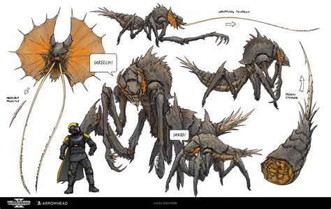Art of Ragnar - Hellidvers 2 - Characters and Props