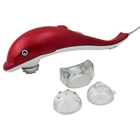 Dolphin Handheld Body Massager for Pain Relief with Powerful Vibration ...