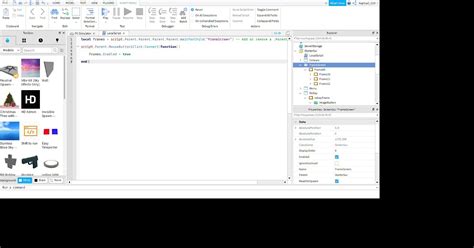 Image result for Roblox Studio Exit Button Script