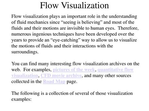 Image result for Flow Visualization Applications