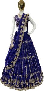 Gangotri Embroidered, Self Design Semi Stitched Lehenga Choli - Buy ...