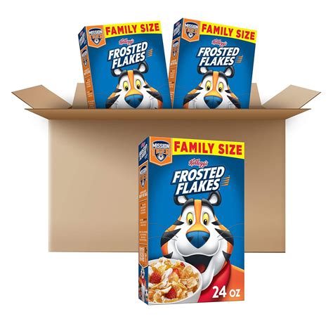 Kellogg's Frosted Flakes Cold Breakfast Cereal, India | Ubuy