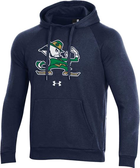 Under Armour Notre Dame Fighting Irish Navy All Day Hoodie in Blue for ...