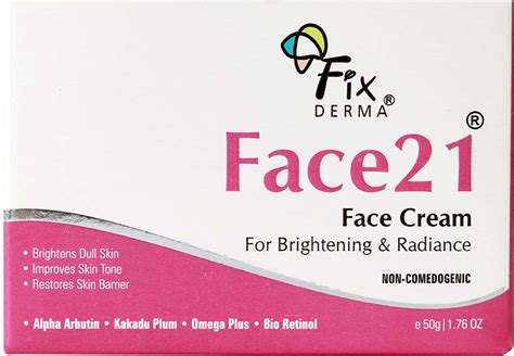 Buy FIXDERMA FACE 21 CREAM 50G Online & Get Upto 60% OFF at PharmEasy