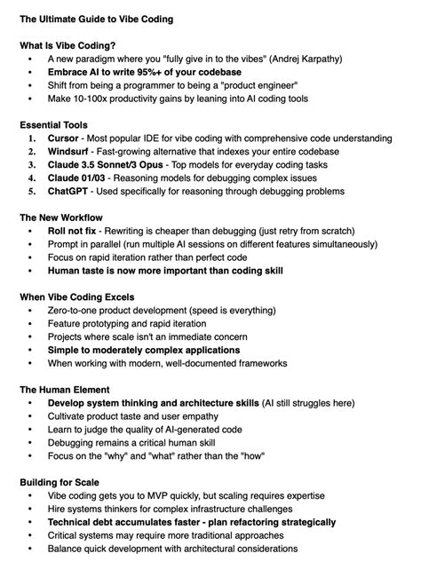 ultimate guide to vibe coding : Global Nerdy