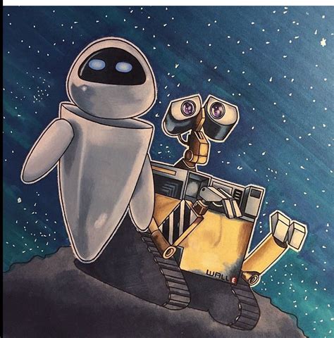 Wally and eve | Wall e eve, Wall e movie, Wall-e and eve