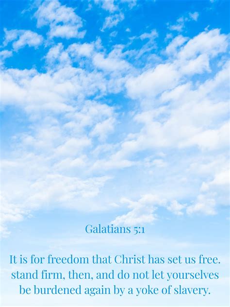 freedom | Galatians 5 1, Freedom, Bible verses