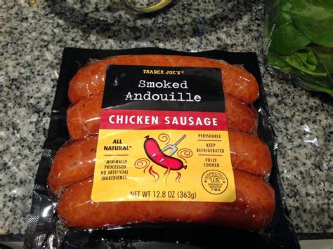 trader joe's chicken andouille sausage