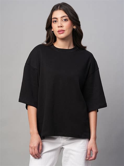 Buy Women's 100% Cotton Casual Wear Loose Fit Tshirt|Cottonworld