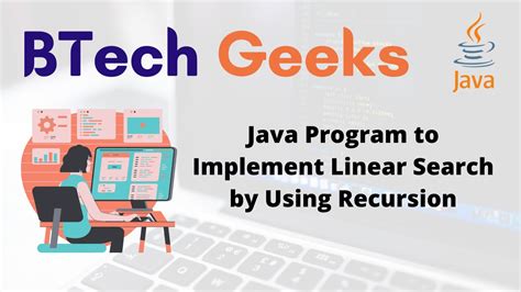 Linear Search Program in Java 的图像结果