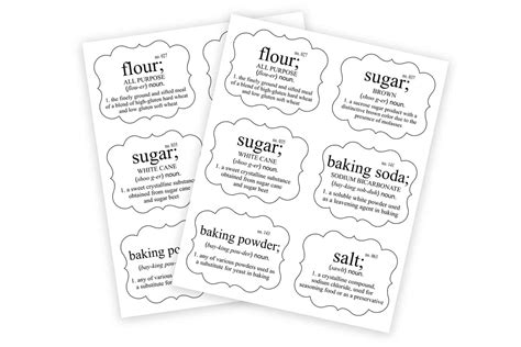 Image result for Pantry Labels