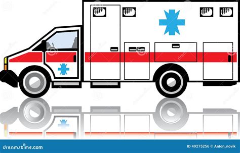Ambulance vector stock vector. Illustration of rescue - 49275256