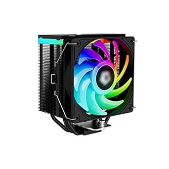PC Cooler CPU Cooler with 4 Heatpipes Top Cover ARGB Contain 5V ARGB ...