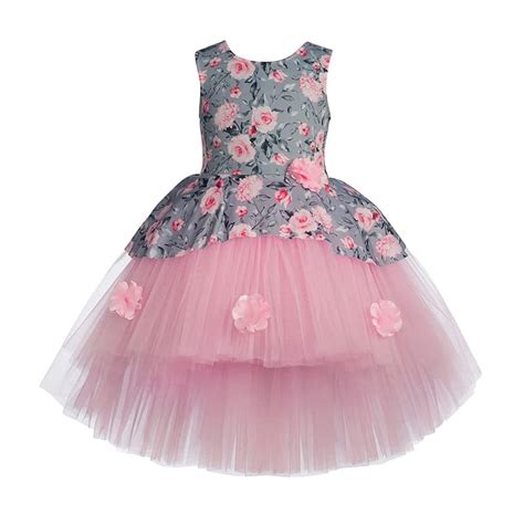 Toy Balloon Kids Girls Baby Pink Dress - StarAndDaisy