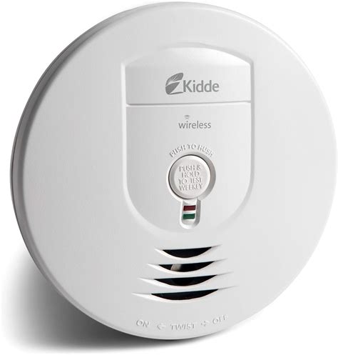 Buy Kidde Smoke Detector, Battery Powered with LED Lights, Smoke Alarm ...