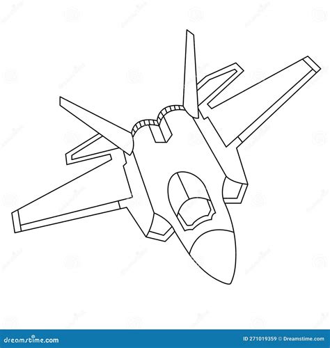 Lockheed Martin F35 Lightning Ii Outline Vector Drawing - F-35 Drawing