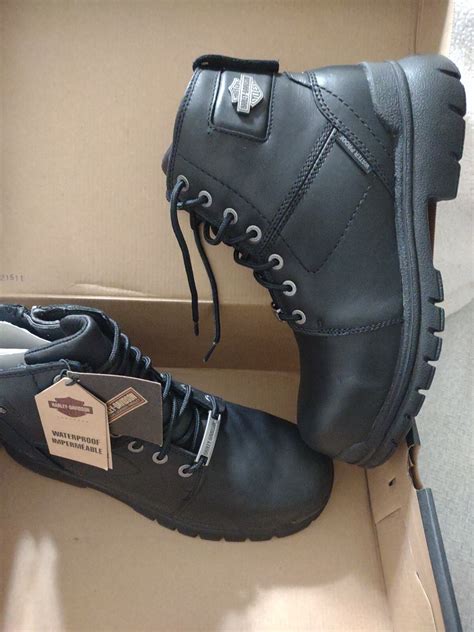 Buy Harley Davidson boots mens safety Waterproof Us 9.5 Gage Composite ...
