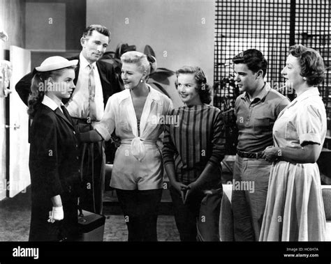TEENAGE REBEL, Betty Lou Keim, Michael Rennie, Ginger Rogers, Diane ...