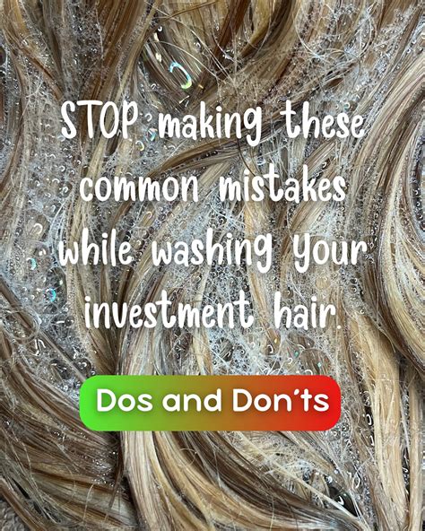 The Wig Station | Stop Washing Your Investment Hair the Wrong Way! Are you guilty of these ...