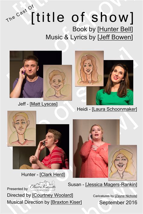 [title of show] - Theatre Knoxville Downtown