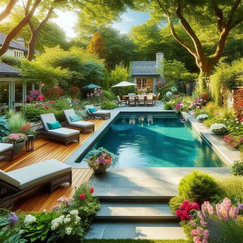 Image result for Backyard Landscaping Designs with Pool