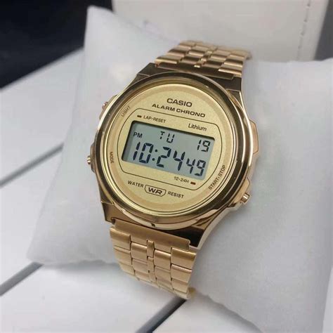 Casio Ladies Vintage Gold watch, Women's Fashion, Watches & Accessories ...