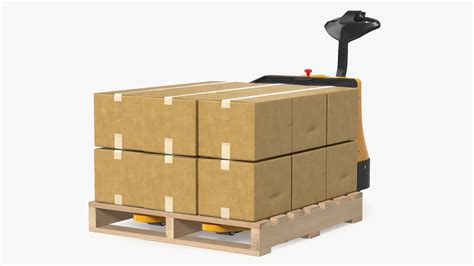 3D Electric Powered Pallet Jack model | 3D Molier International