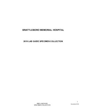 Fillable Online Specimen Collection Guides and Resources Fax Email ...