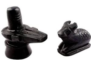 MITTRA black shivling with Nandi ji shivalinga showpiece figurine ...