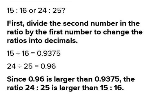 Q.1Which of the following ratios is larger? (with solution)(i) 3:4 or 9 ...