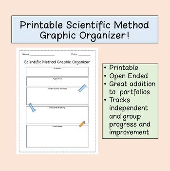 Image result for Scientific Method Graphic Organizer Worksheet