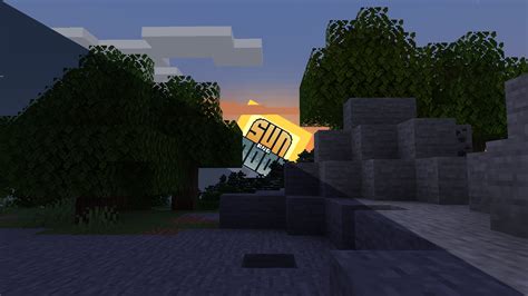 Tilted Sun & Moon - Minecraft Resource Pack