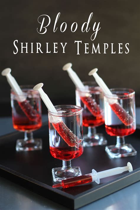 Bloody Shirley Temples - TGIF - This Grandma is Fun