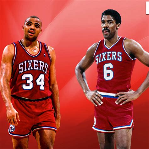 Download Charles Barkley Julius Erving Basketball NBA Sixers Wallpaper ...