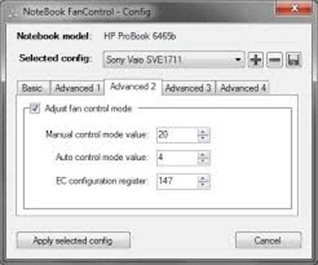 Notebook Fan Control 的图像结果