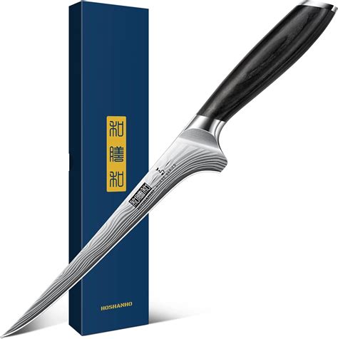Amazon.com: HOSHANHO Fillet Knife 7 Inch, Razor Sharp Boning Knife for ...